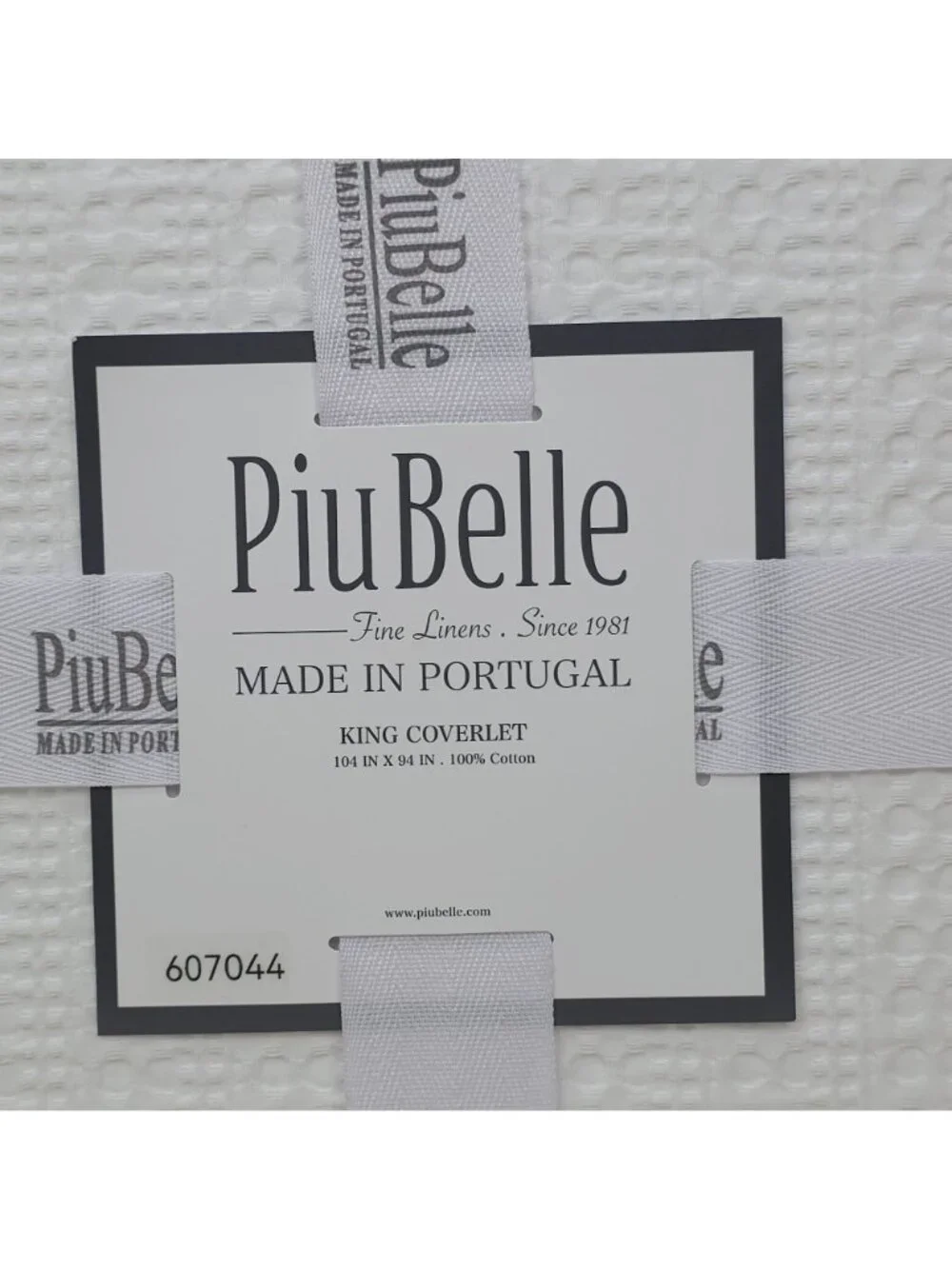 PiuBelle King Cotton Coverlet 104